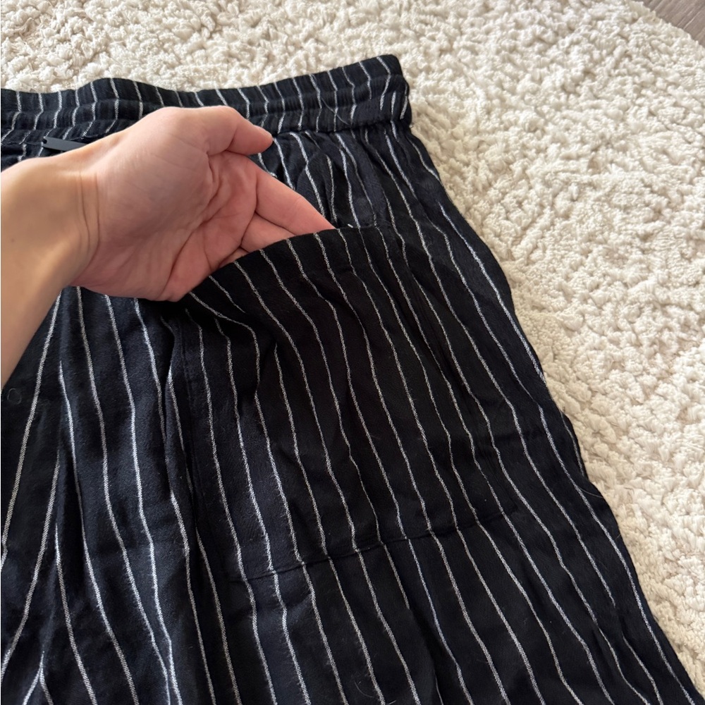 Billabong Wandering Heart Wide Leg Striped Pants Women's Size S - Picture 7 of 7